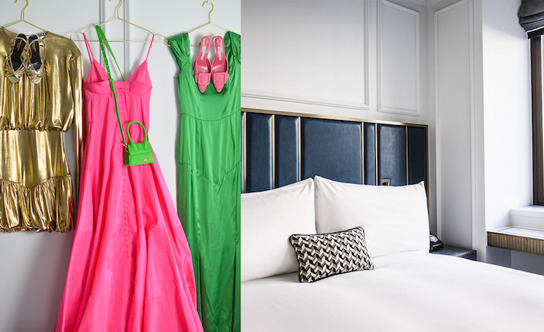 Il guardaroba da viaggio? Si noleggia da Page Hotels