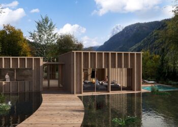 Adler Spa Resort Dolomiti apre saune sul lago