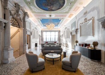 Concreta realizza le aree comuni di Palazzo Nani a Venezia