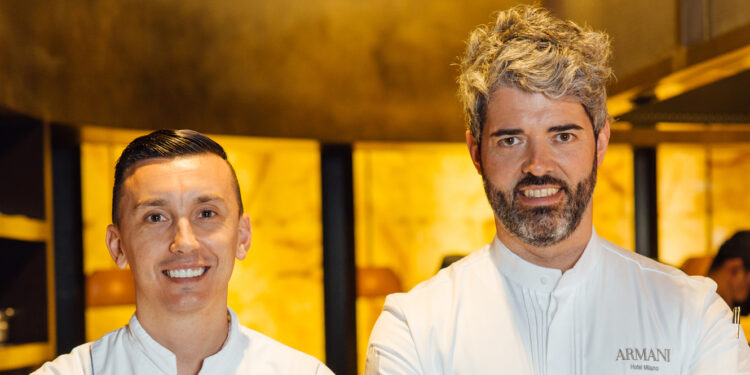 Le cene a 4 mani firmate Armani Hotels Milano-Dubai