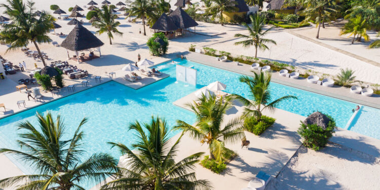 La piscina del Gold Zanzibar
