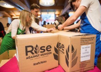 Marriott a sostegno dell’onlus Rise against Hunger per l’Ucraina