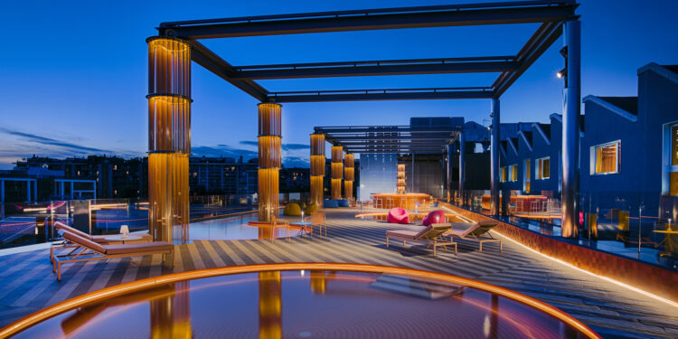 Nhow Milano Hotel Vertigo rooftop