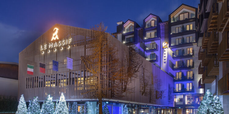 Le Massif hotel&lodge, icona dell’ospitalità italiana ai piedi del Monte Bianco