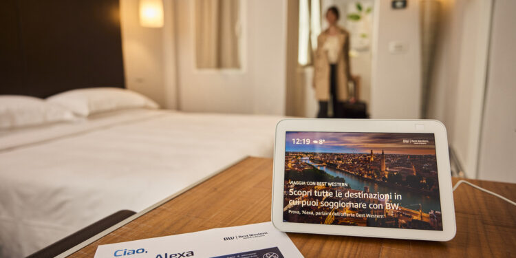 Alexa in hotel è usata dal 75% degli ospiti. Ora arriva anche in Bwh