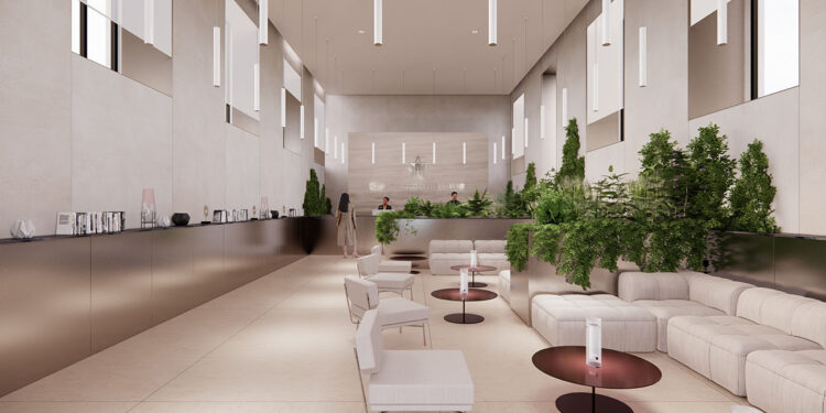 Palazzo Stelline a Milano in gestione a Hnh con il brand Mgallery di Accor
