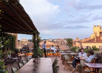 Restyling da 8 mln di euro per l’Hotel Adriano a Roma. Nuovo rooftop