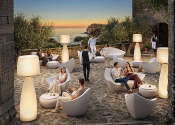 La collezione di arredi outdoor Vela trasforma l’hospitality in esperienza