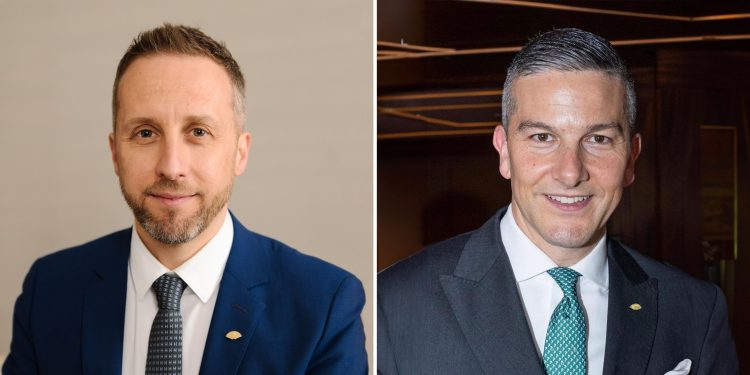 Nicola Abate e Mirko Cattini sono i nuovi GM di Mandarin a Cortina e Roma